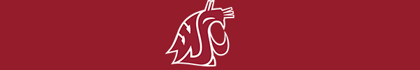 Red Background With Cougar Logo